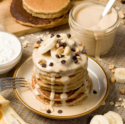 Banana Protein Pancakes