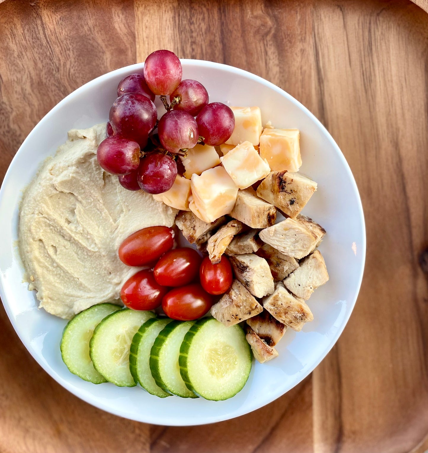 Chicken & Hummus Snack Pack