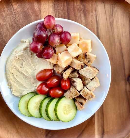 Chicken & Hummus Snack Pack